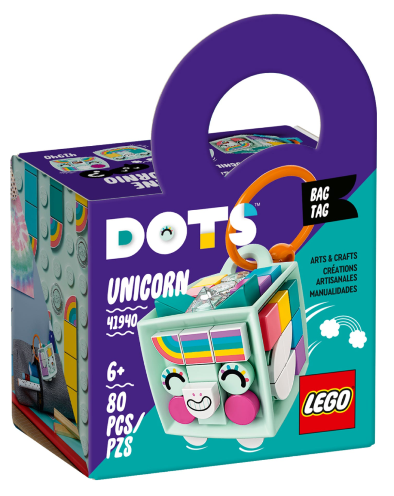 LEGO 41940 Bag Tag Unicorn box