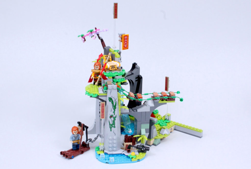 LEGO Monkie Kid 80024 The Legendary Flower Fruit Mountain review 9