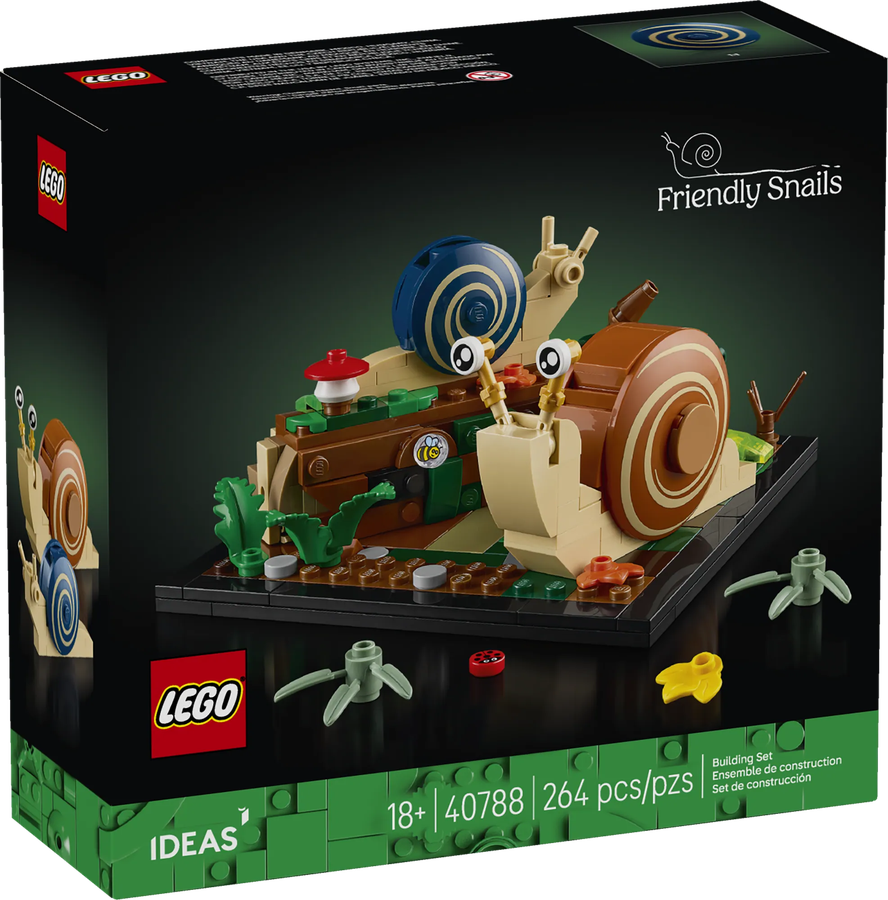 LEGO Ideas 40788 Friendly Snails 1