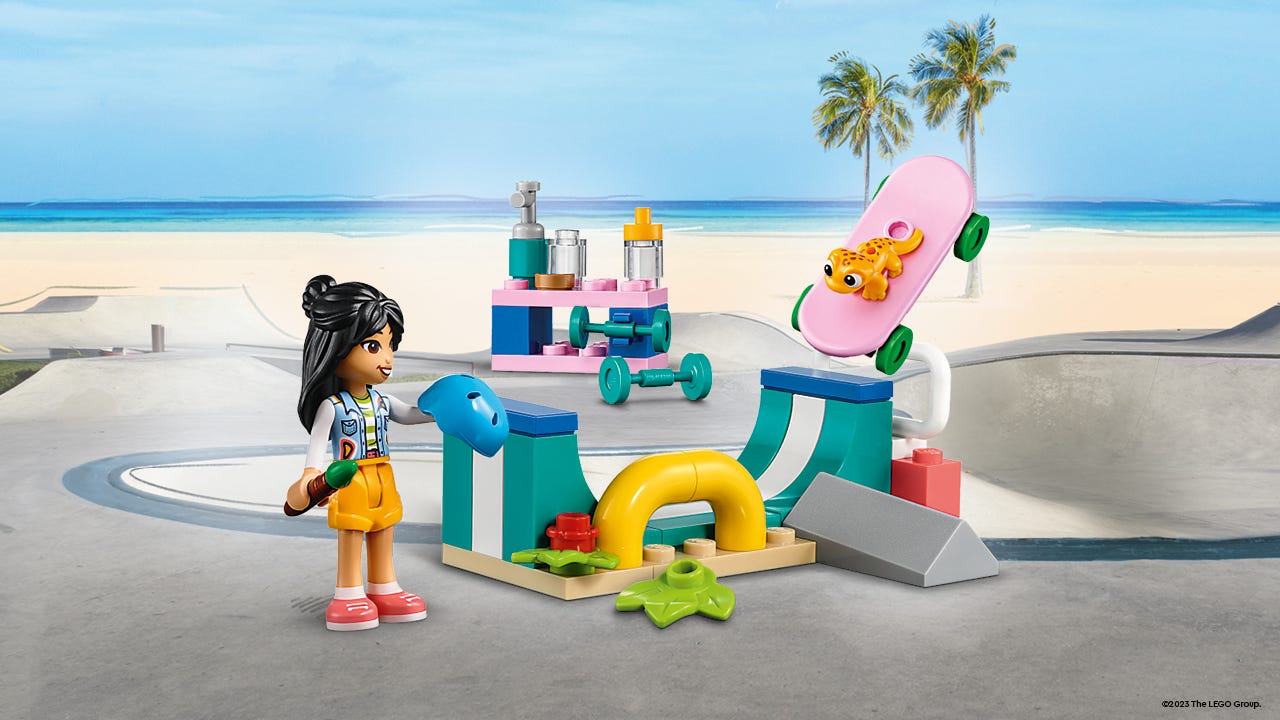 LEGO Friends 30633 Skate Ramp polybag free from official stores