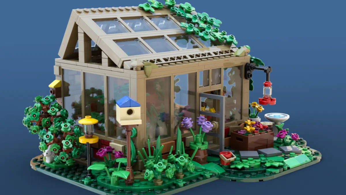 Rustic Greenhouse is the latest LEGO Ideas design to reach the 10K mark