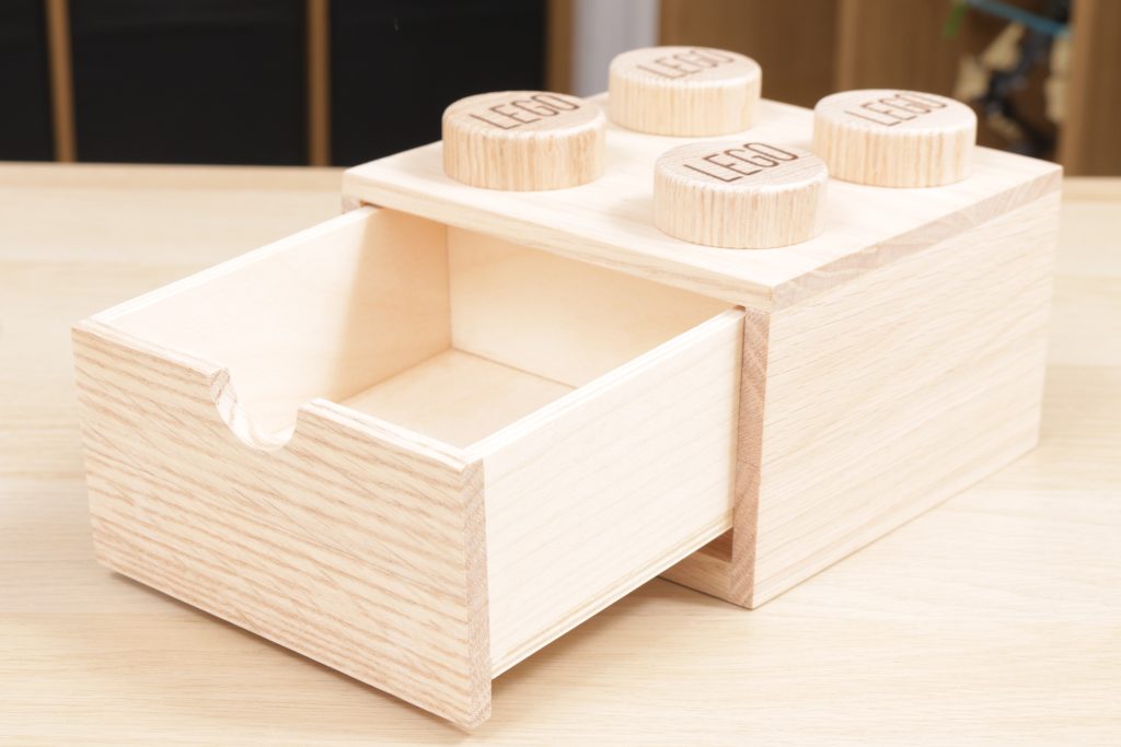 LEGO Room Copenhagen Wooden Desk Drawer 2x2 and 2x4 review 16 1024x683