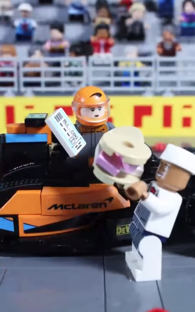 LEGO McLaren F1 Team video 8
