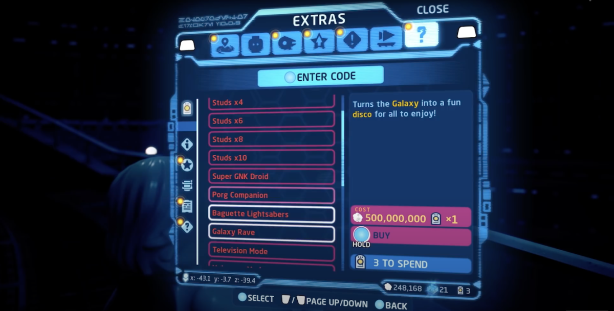 Earn unlimited studs in LEGO Star Wars: The Skywalker Saga