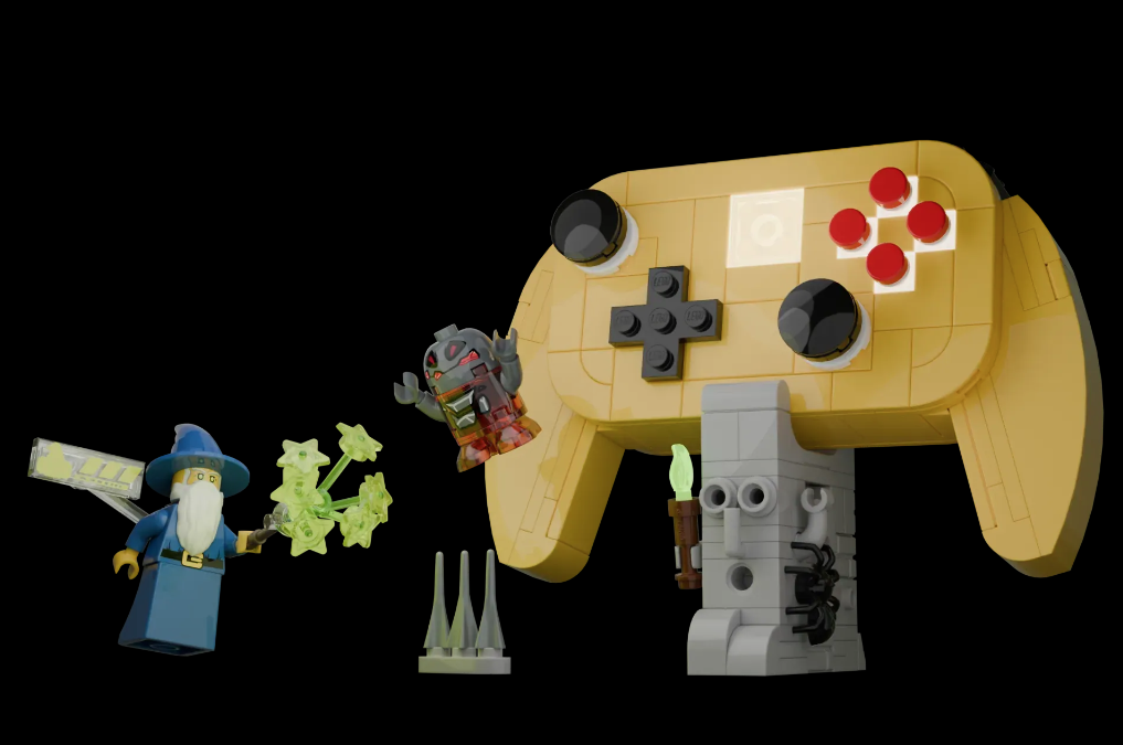 LEGO Ideas The Legendary Light Up Controller