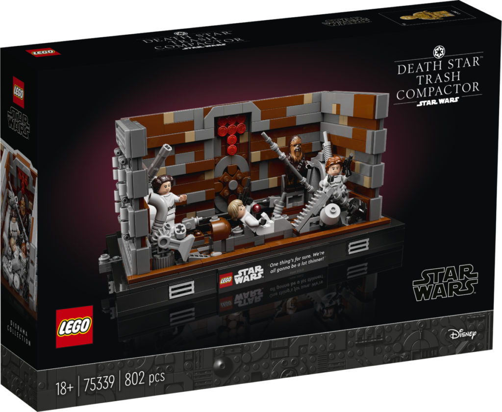 LEGO Star Wars 75339 Death Star Trash Compactor diorama set 01 1024x841