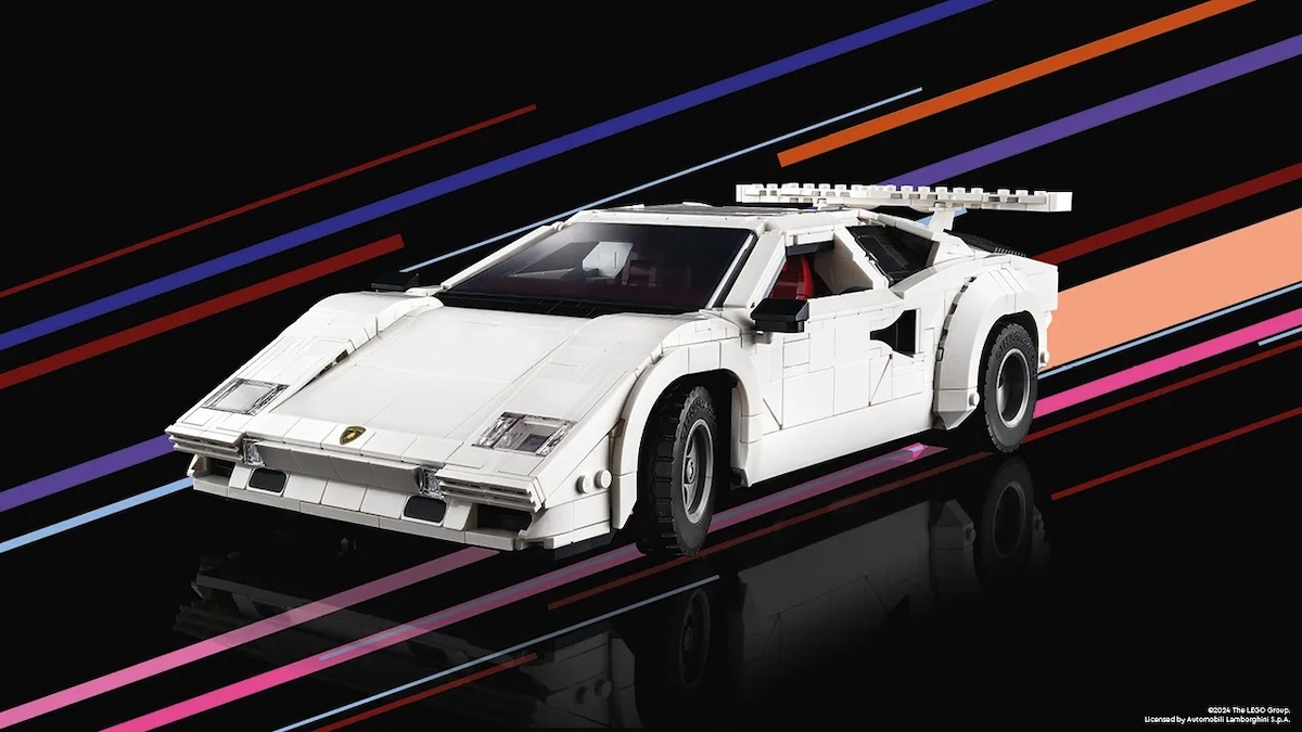 LEGO Icons Lamborghini Countach designer event announced