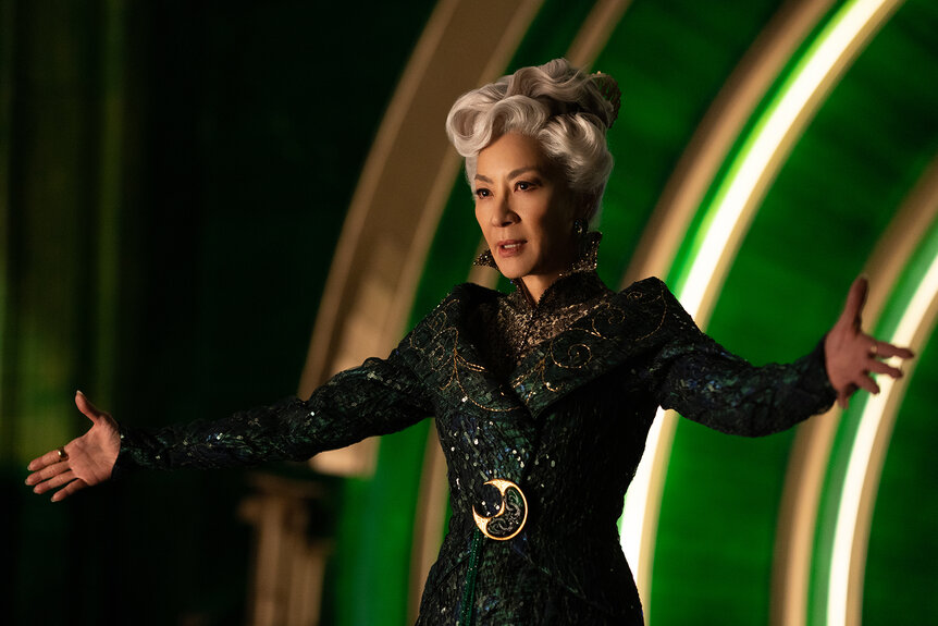 Madam Morrible in Wicked