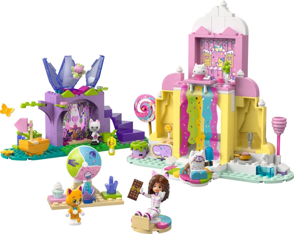 LEGO Gabbys Dollhouse 11205 Sweet Treat Mountain Kitty Garden  1024x813