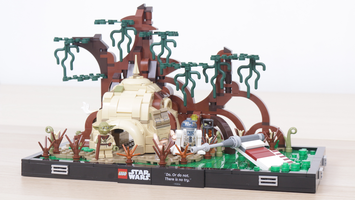 LEGO Star Wars 75330 Dagobah Jedi Training Diorama review