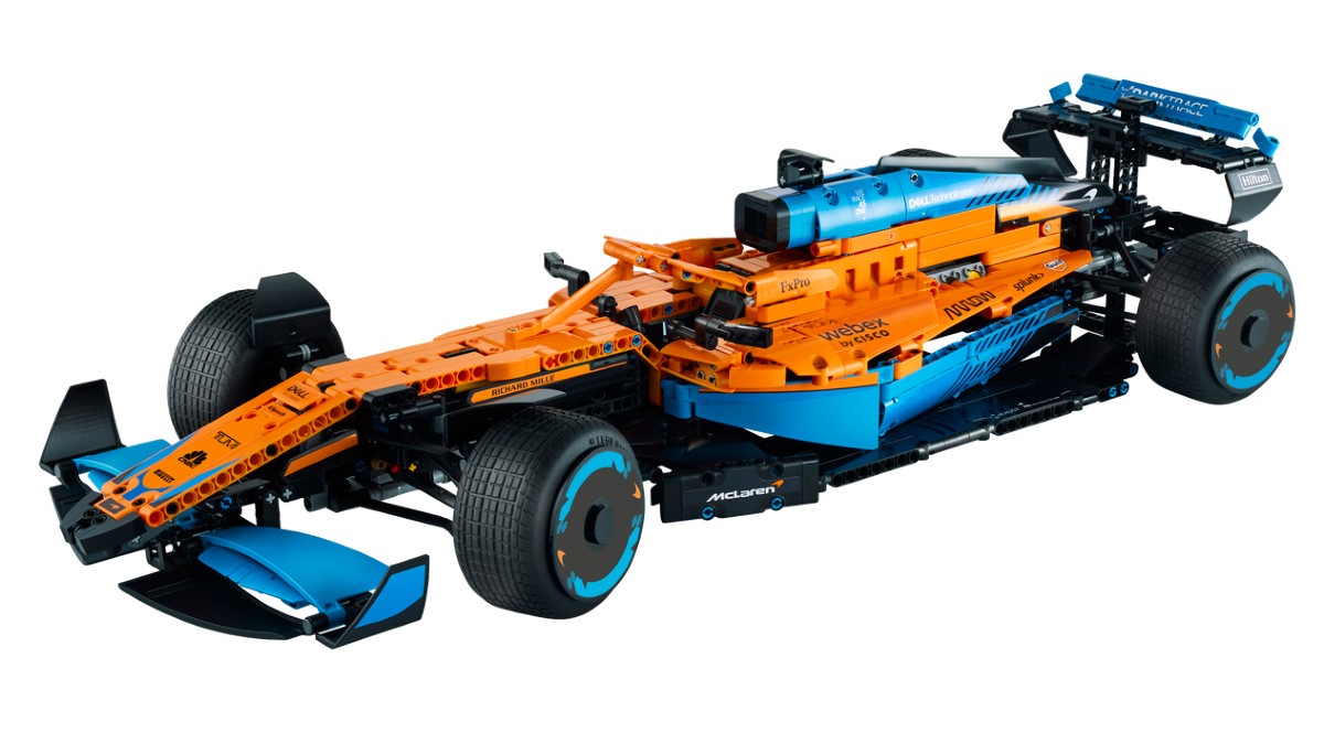 LEGO Technic 42141 McLaren Formula 1 Race Car receives a redesign