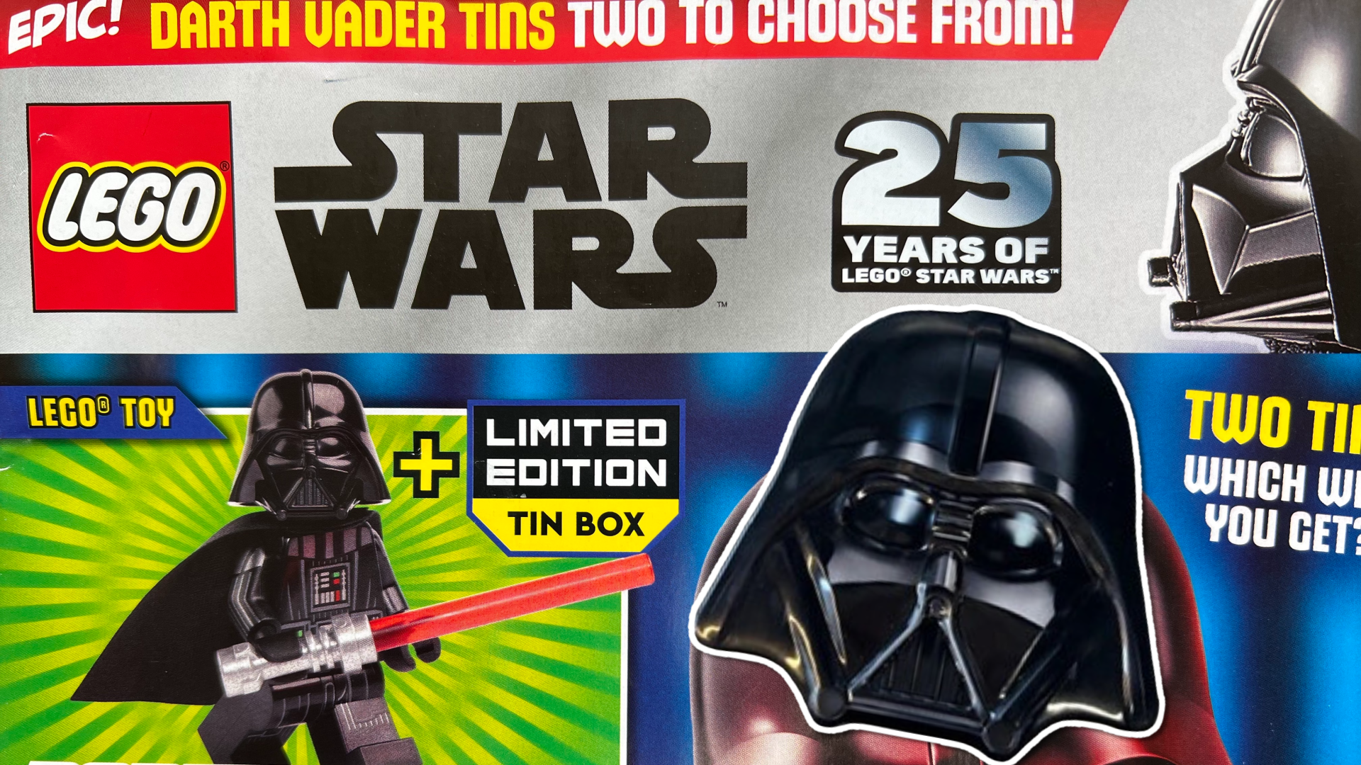 LEGO Star Wars magazine 25th anniversary special now available