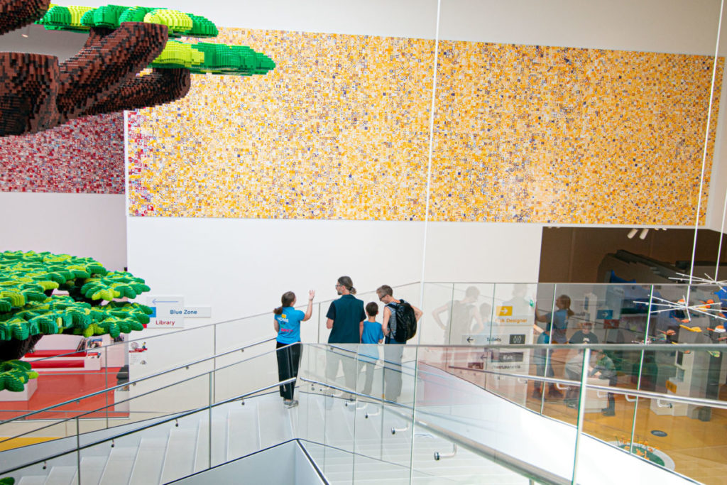 LEGO House DOTS mural 5 1024x683