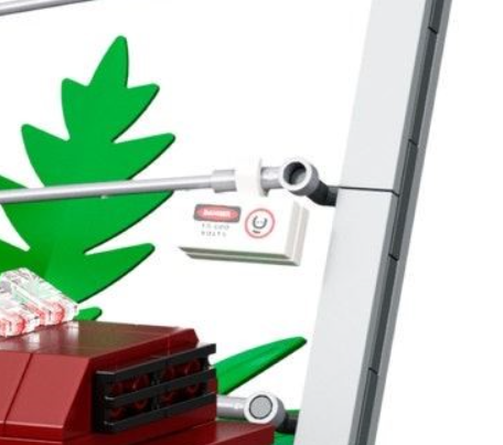 LEGO Jurassic Park 76956 T. rex Breakout sign 2