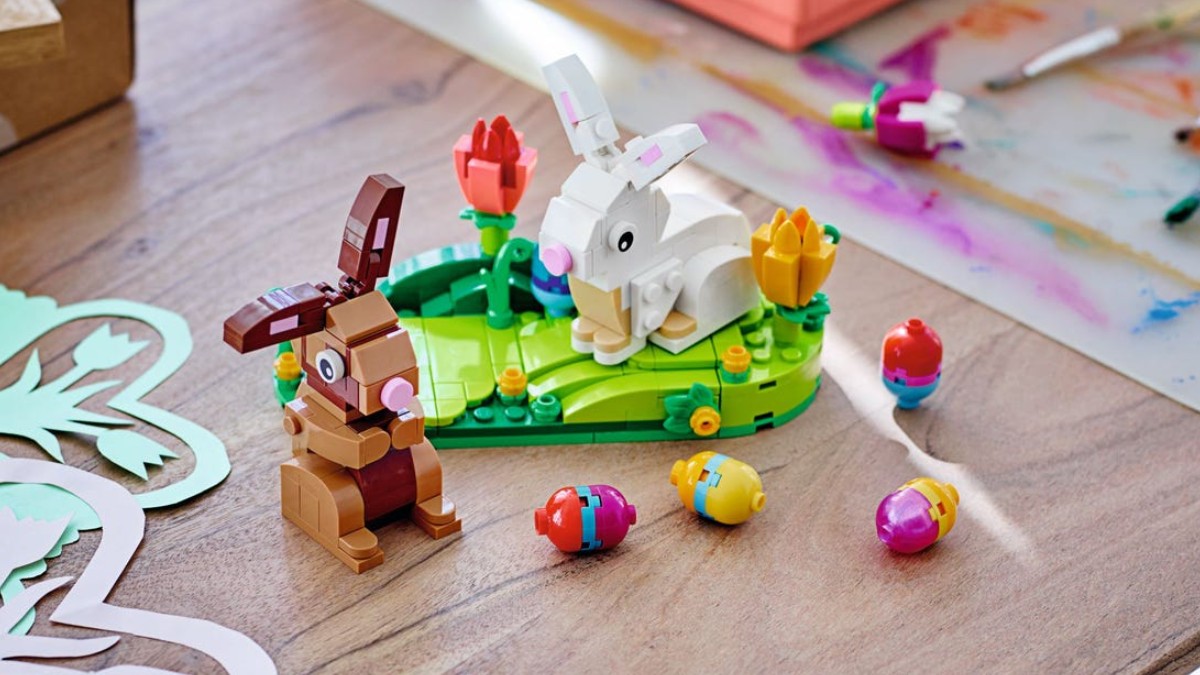 LEGO Seasonal 40523 Easter Rabbits Display officially revealed