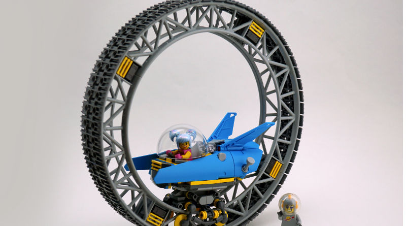 Brick Pic of the Day: Monowheel