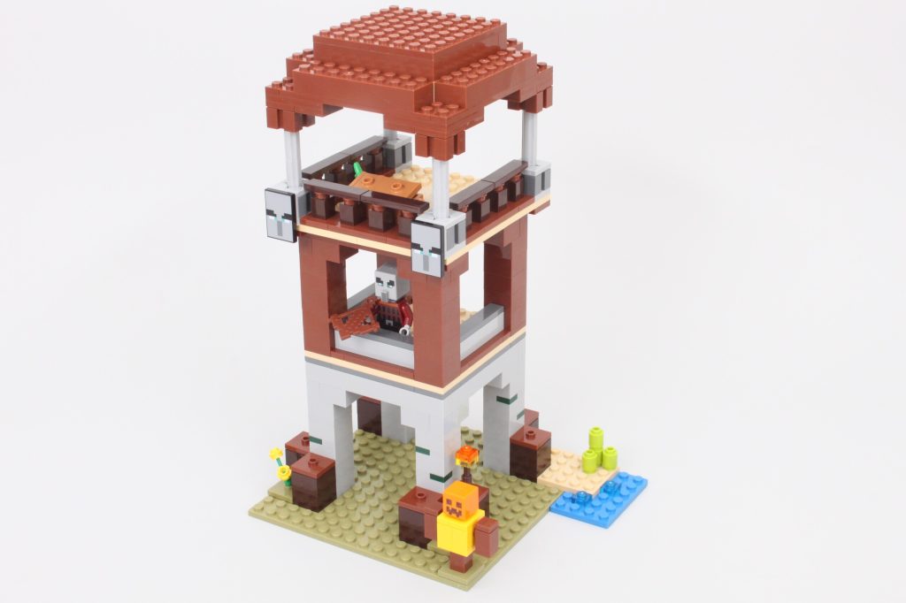 lego minecraft 21278 the pillager outpost and ravager review 10 1024x682