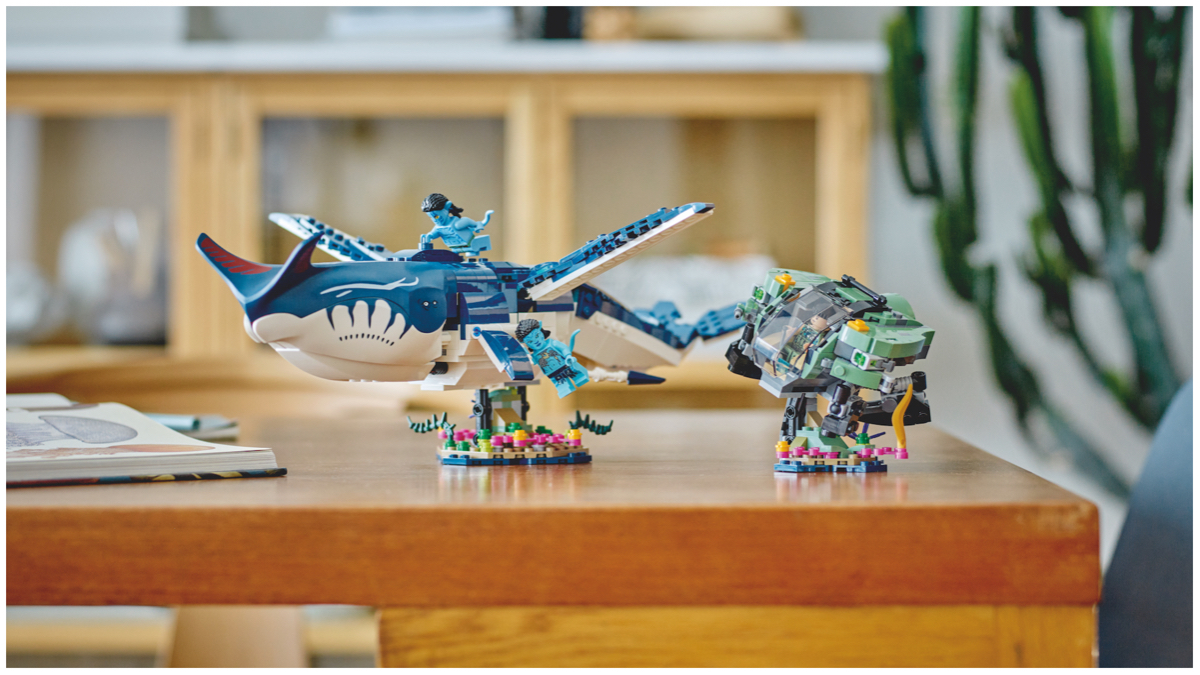 How do the LEGO Avatar creatures compare to the source material?