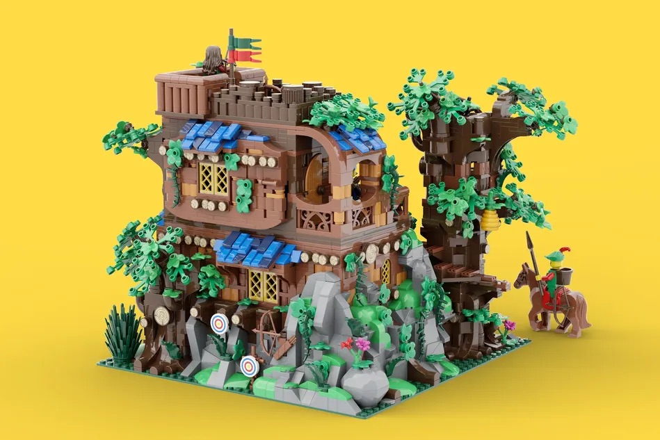 LEGO Ideas Forest Base 2