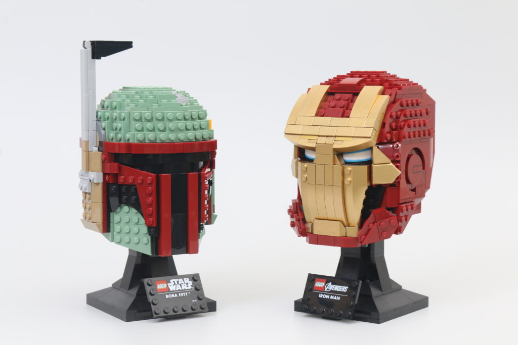 LEGO Marvel 76165 Iron Man Helmet review 12