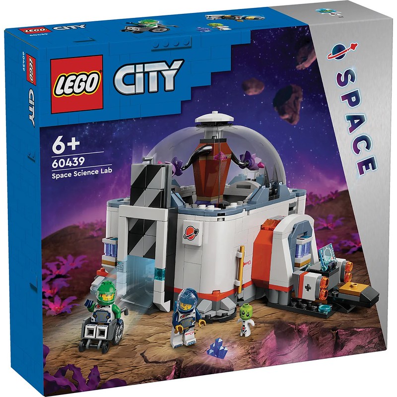 LEGO City 60439 Space Science Lab box front