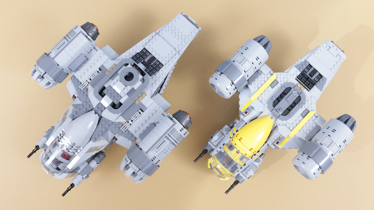 LEGO Star Wars Razor Crest comparison: 2020 vs. 2026