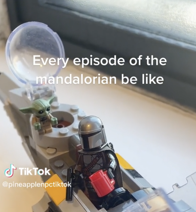 LEGO The Mandalorian TikTok