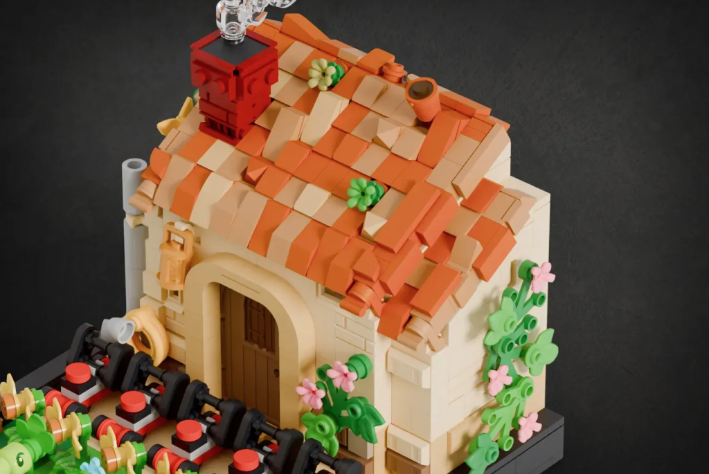 LEGO Ideas Plants vs. Zombies – Diorama 5 1024x685