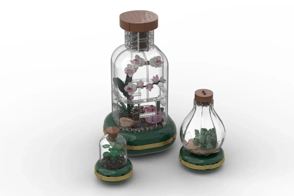 LEGO Botanical terrariums ideas 1 1024x683