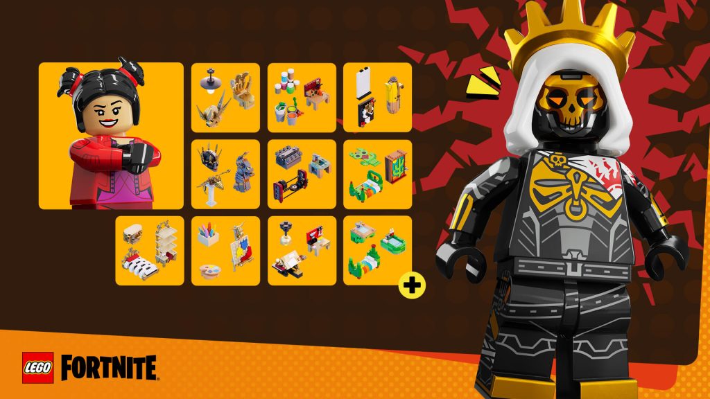 some of the rewards in the lego fortnite goldrush gallery pass 1920x1080 453c21cf06bd 1024x576