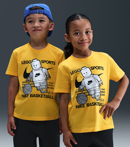 LEGO x Nike yellow T shirt 4