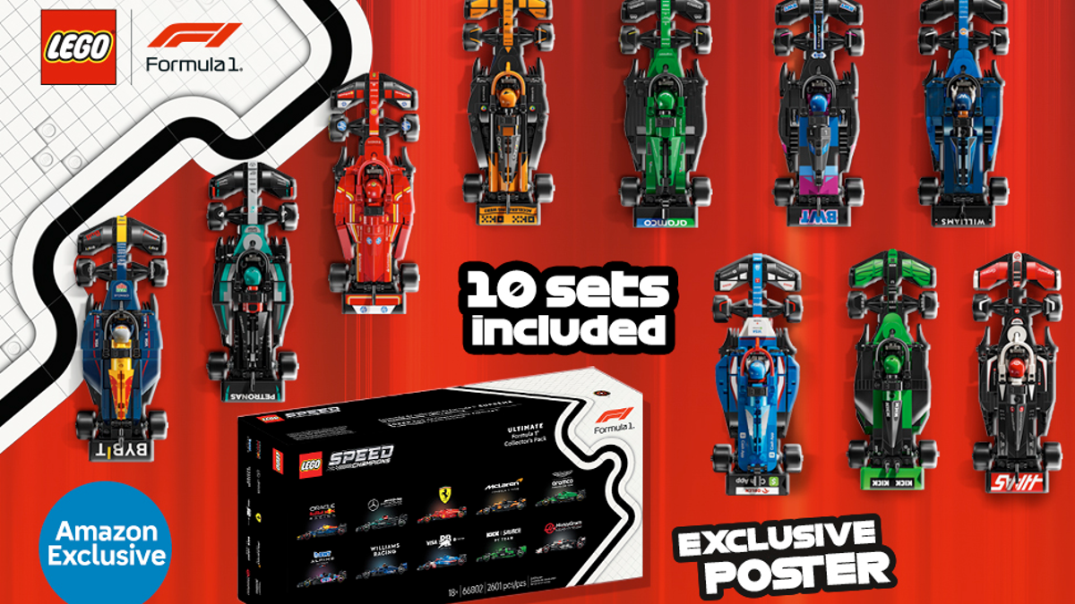 LEGO Speed Champions Ultimate F1 Collector's Pack price confirmed