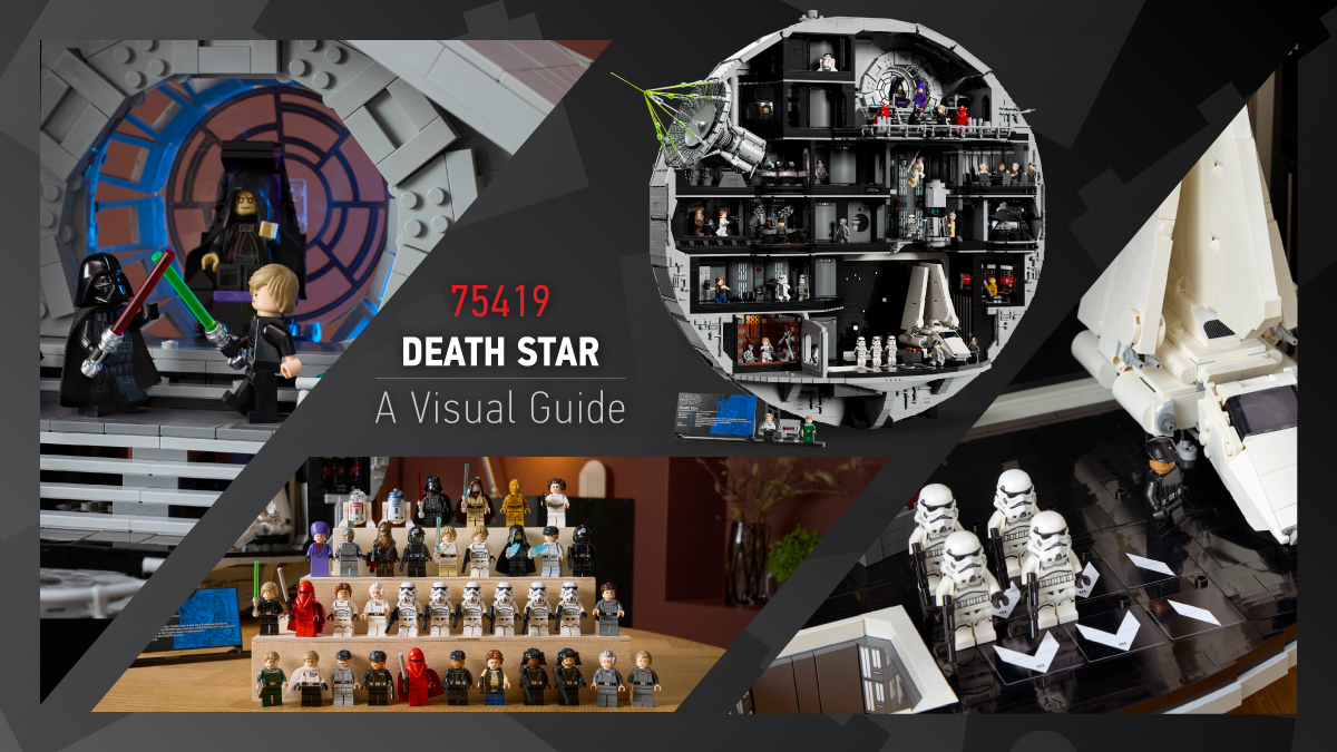 LEGO Star Wars 75419 Death Star visual tour and gallery