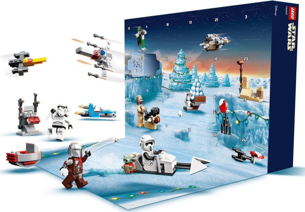 75307 Star Wars Advent Calendar box open