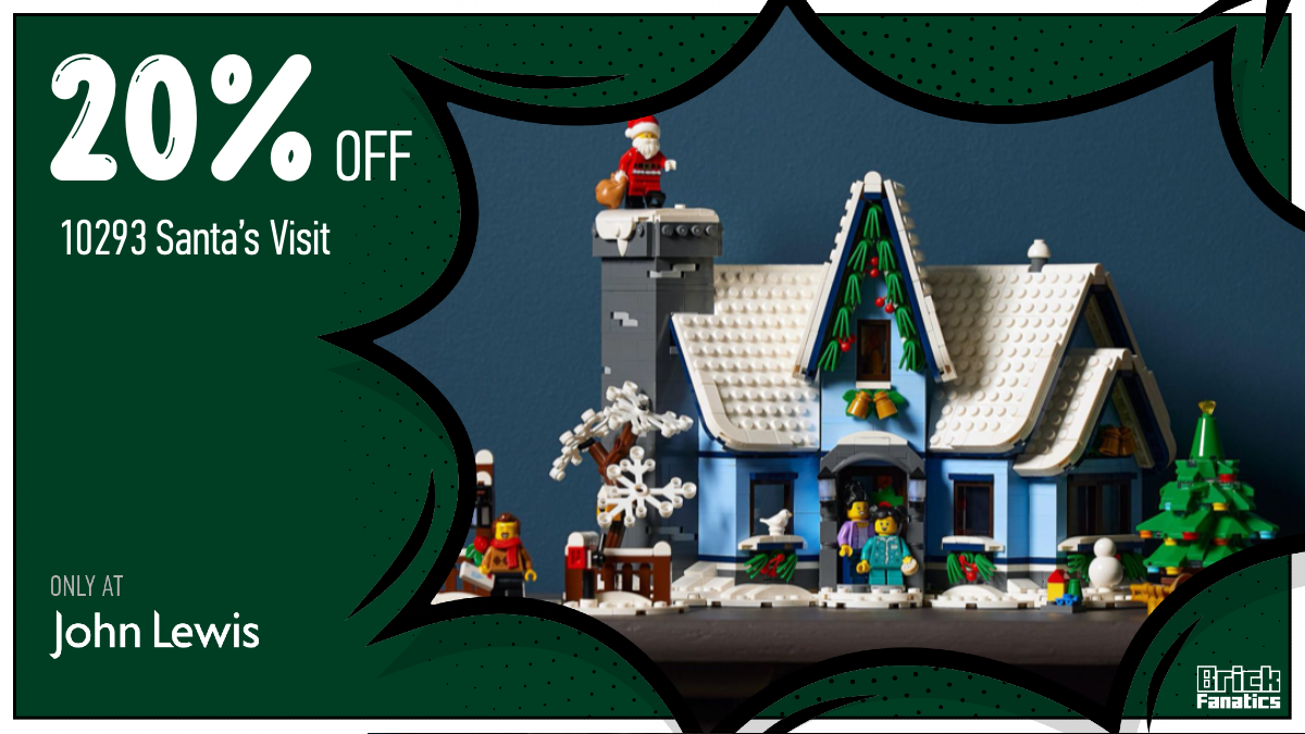 20% off and retiring soon: LEGO Icons 10293 Santa’s Visit at John Lewis
