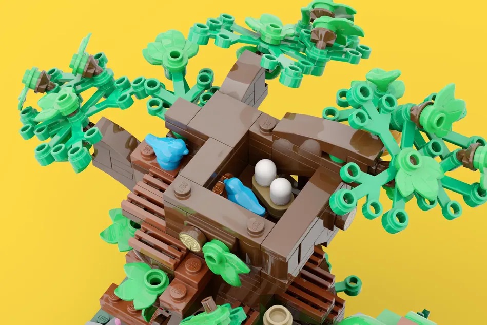 LEGO Ideas Forest Base 11