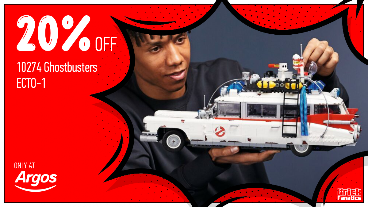 Argos applies big discount to 10274 Ghostbusters ECTO-1 in latest LEGO sale