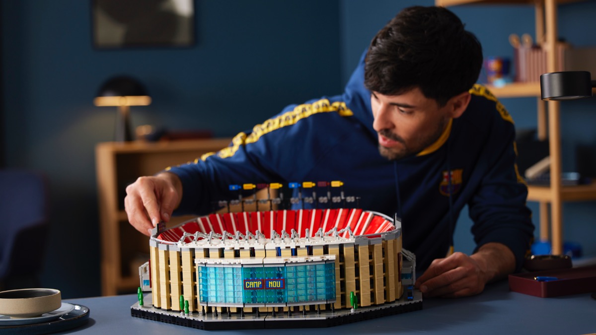 LEGO 10284 Camp Nou – FC Barcelona in stock with huge discount at Zavvi