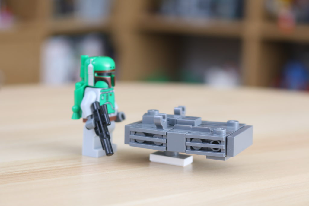 LEGO Star Wars Han Solo in Carbonite build 2