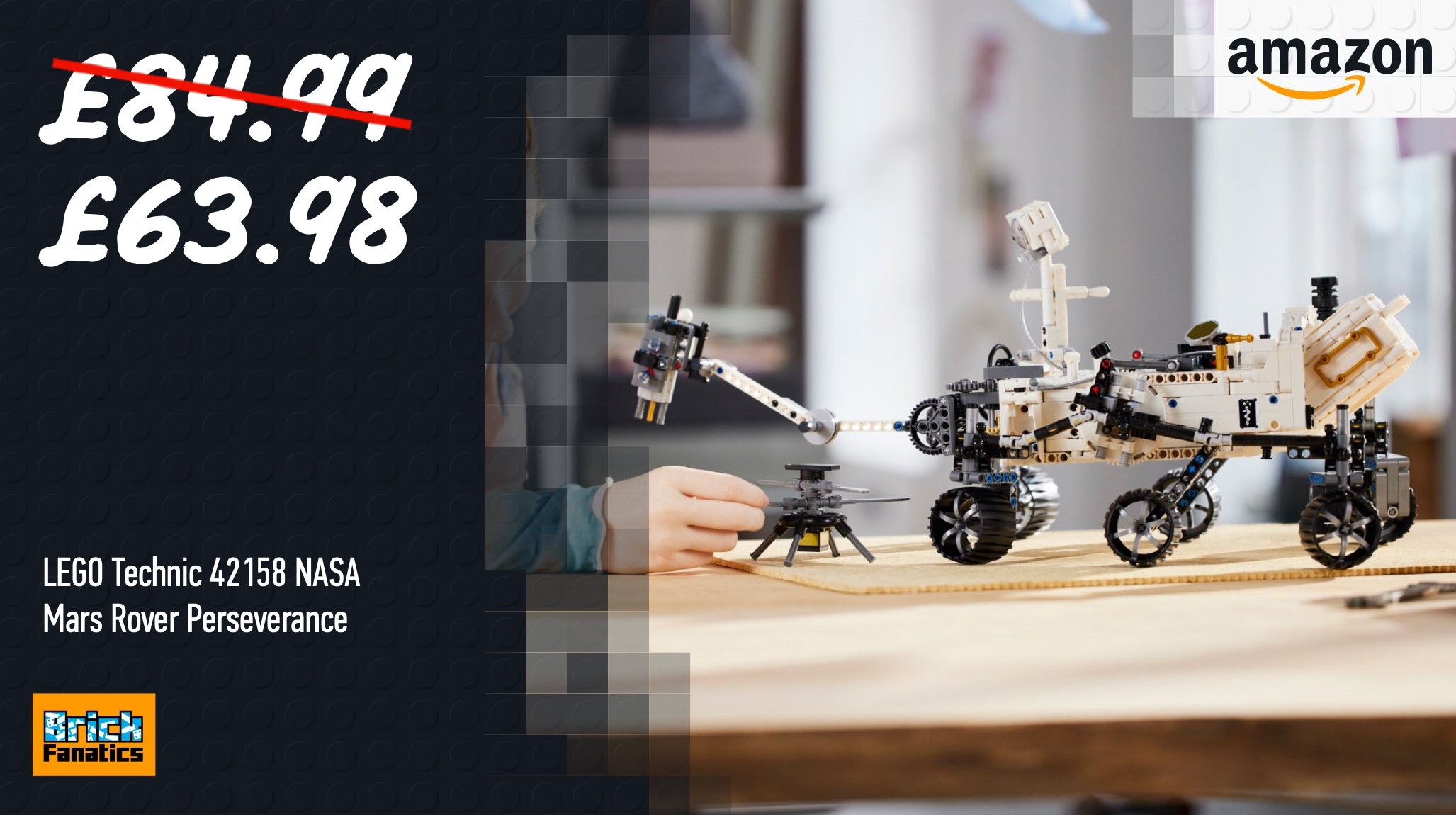 Explore the surface of Mars with Amazon's LEGO Technic deals