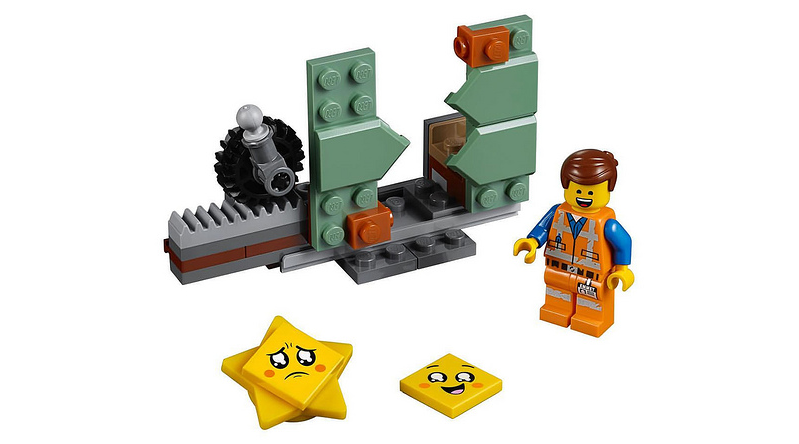 The LEGO Movie 2 Videogame Amazon edition includes 30620 Star-Struck Emmet
