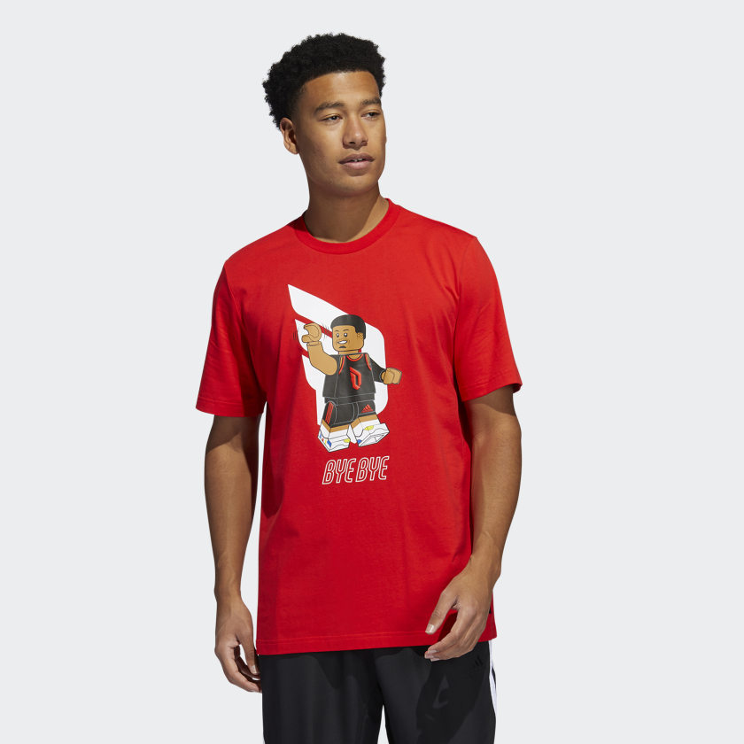 LEGO nba Adidas Damien lilliard shirt 7