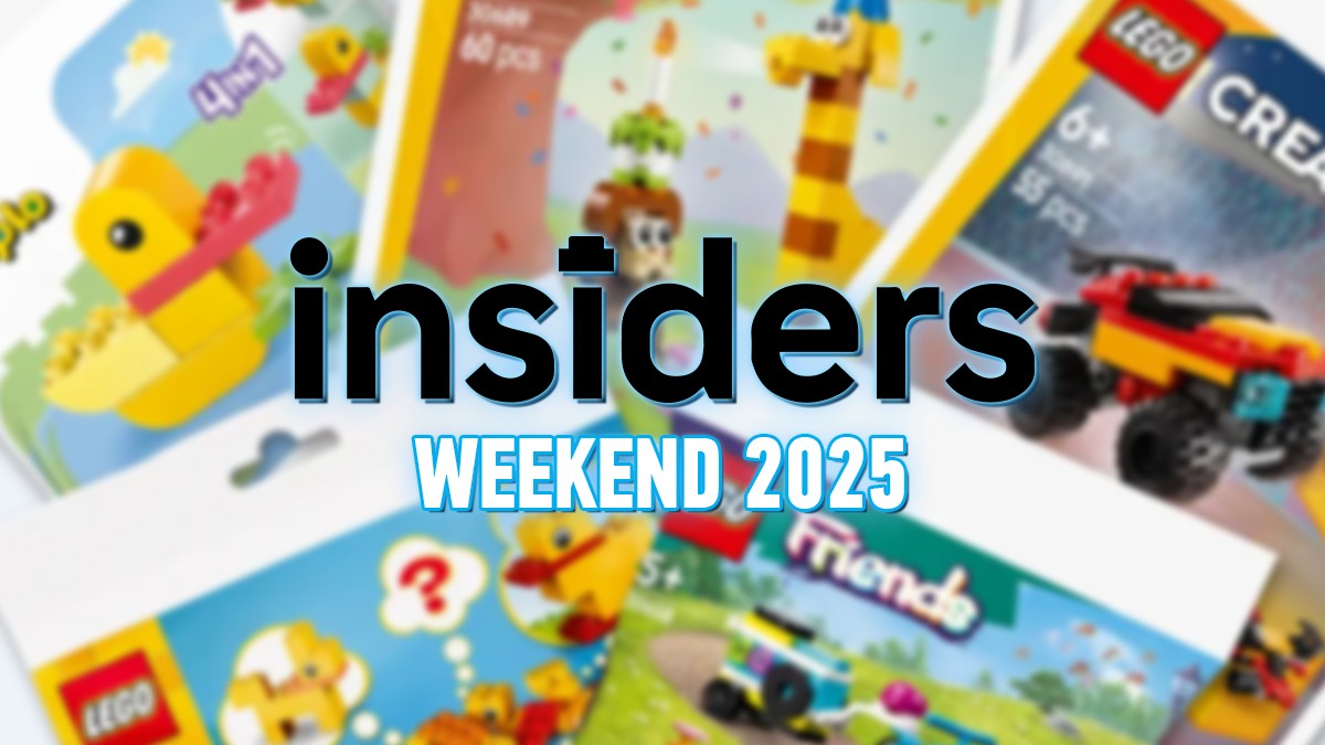 LEGO Insiders Weekend member reward bundles now live worldwide