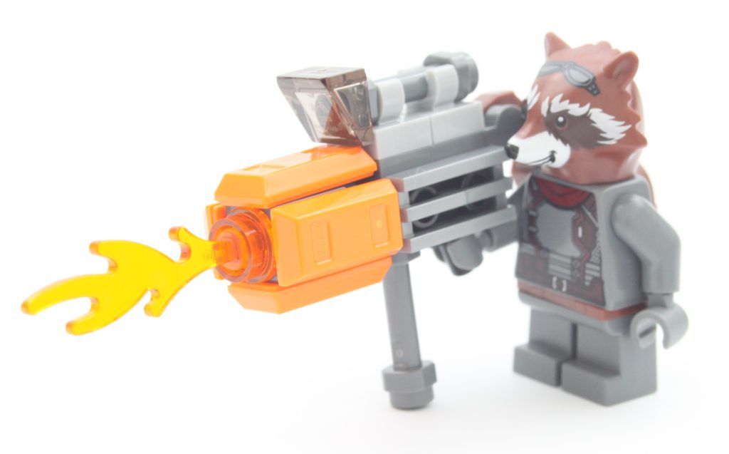 lego marvel 76231 GOTG Advent Calendar review gun 3 1024x637