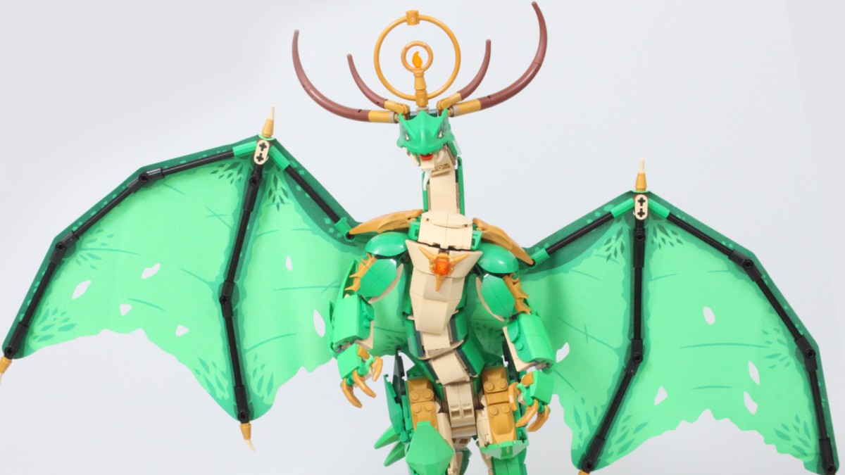71847 The Guardian Dragon is LEGO NINJAGO's first true display set
