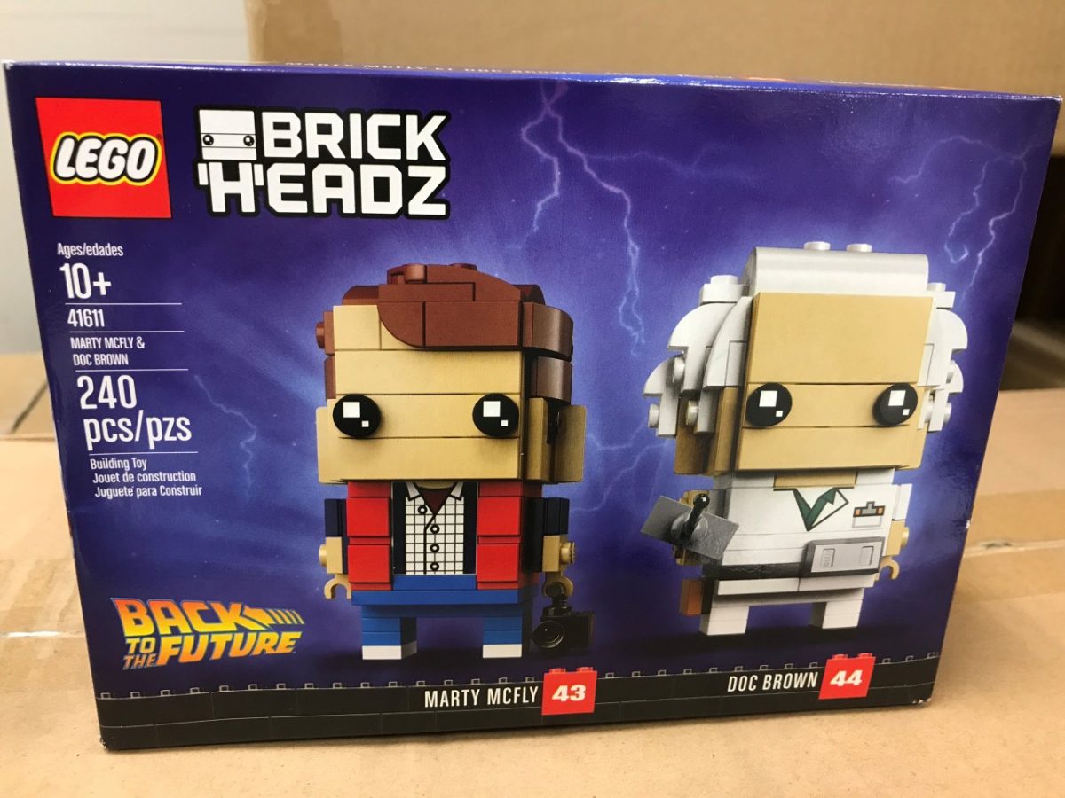 LEGO BrickHeadz 41611 Back to the Future set found