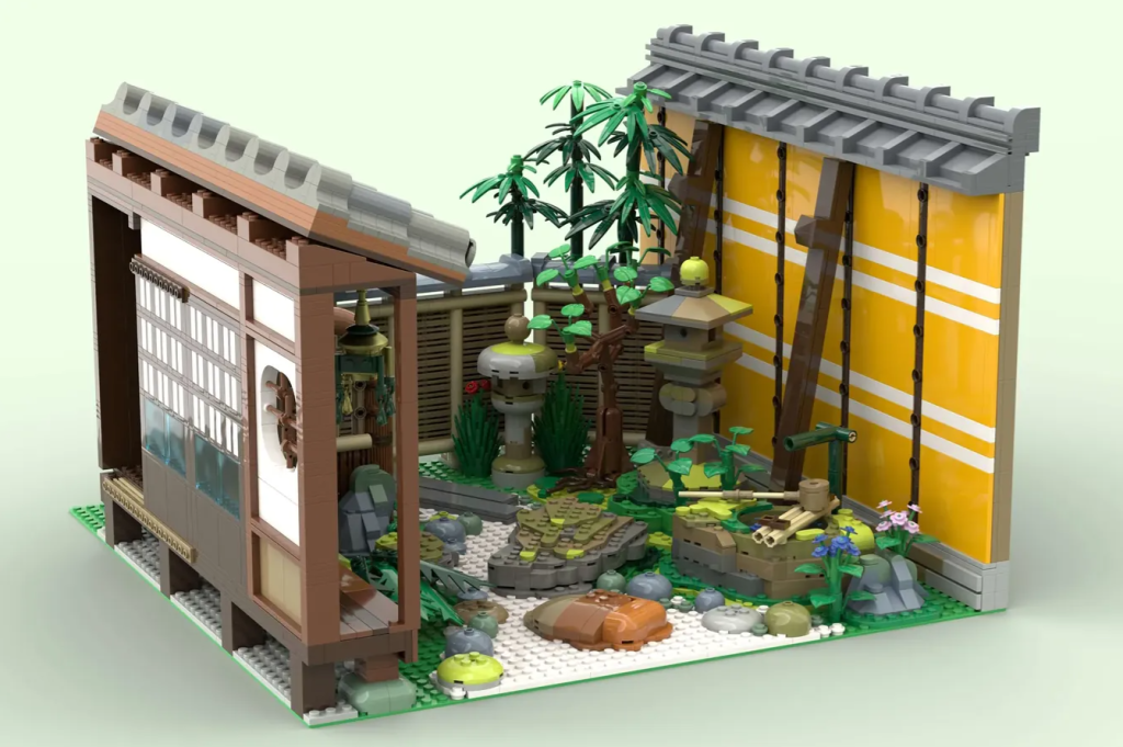 LEGO Ideas japanese courtyard garden 1 1024x681