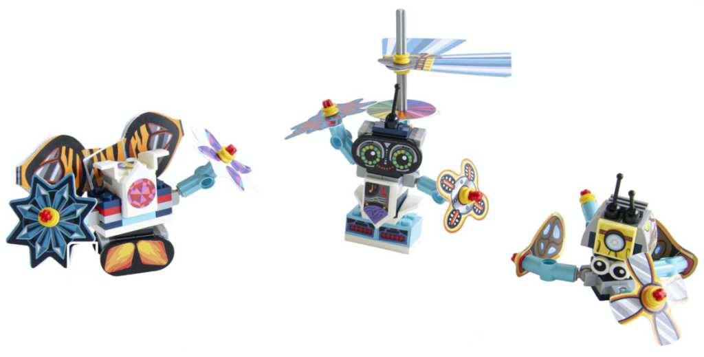 LEGO Build and Stick Robots models 1024x519