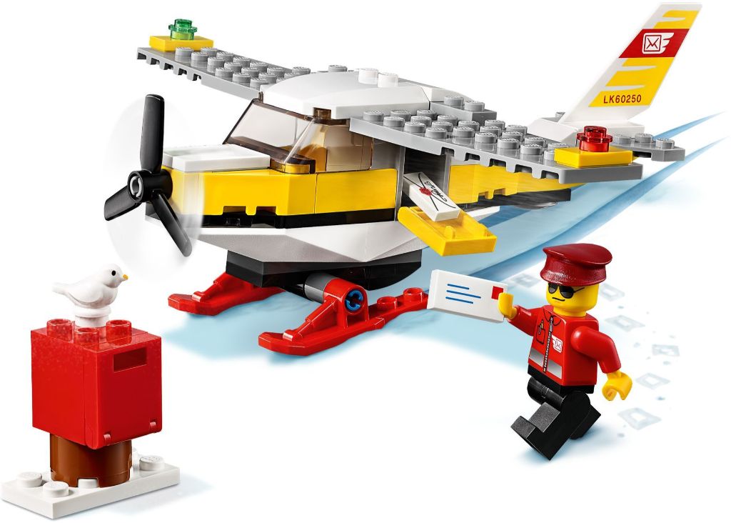 LEGO City 60250 Mail Plane 2
