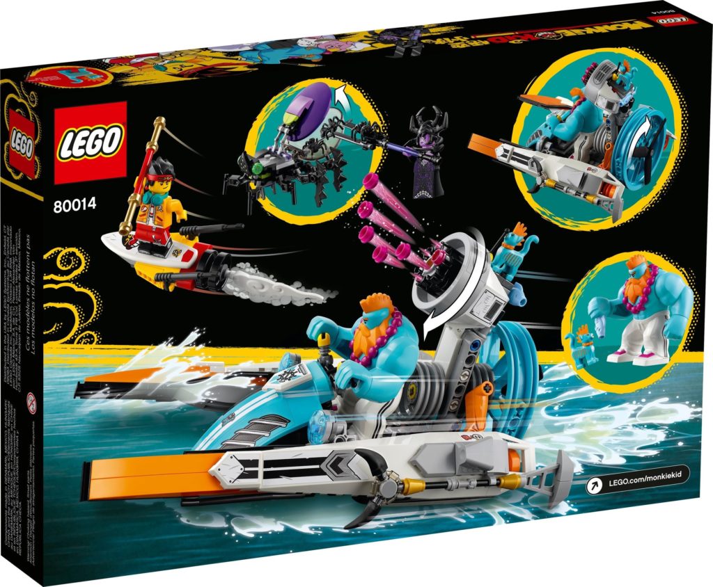 LEGO Monkie Kid 80014 Sandys Speedboat 11